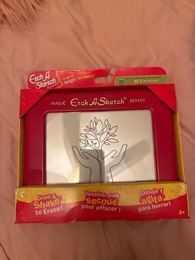 NWT Etch A Sketch Magic Screen - Red Frame